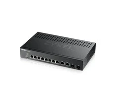 Šakotuvas ZYXEL GS2220-10, ES REGIONAS, 8 PRIEVADŲ GBE L2 KOMUTATORIUS SU GBE UPLINK (1 METŲ NCC PRO PACK LICENCIJA) (5 METŲ GARANTIJA)