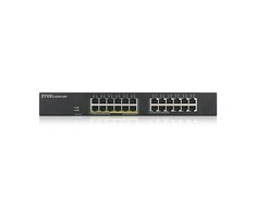 Šakotuvas ZYXEL GS1900-24EP, 24 PORT GBE L2, 12 PORT POE SMART SWITCH, MONTAVIMAS, 130 W (5 M. GARANTIJA)