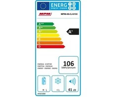 Šaldytuvas MPM MPM-46-CJ-01/H, Baltos spalvos