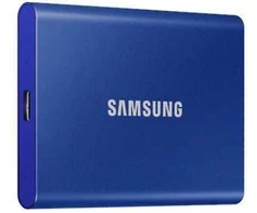 Išorinis kietasis diskas SSD SAMSUNG T7/2TB/USB 3.2/Rašymo greitis 1000 MB/sek/Skaitymo greitis 1050 MB/sek/MU-PC2T0H/WW