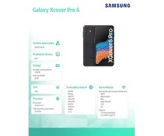 Samsung Galaxy XCover 6 Pro 6/128GB Black