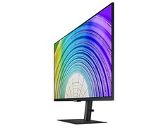 Monitorius SAMSUNG S32A600U 32inch Bezelless 16:9 2560x1440 VA 4ms HDR10 HAS/Swivel/Pivot/Tilt 130mm HDMI/DP/USB-C 90W LAN USB3-HUB VESA 100