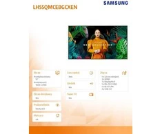 Monitorius SAMSUNG 55" QM55C UHD 500 NITS 24/7 SOC WIFI