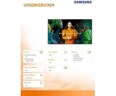 Monitorius SAMSUNG 55" QB55C UHD 350 NITS 16/7 SOC WIFI