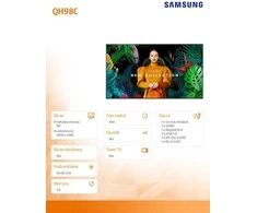 Monitorius Samsung QH98C (LH98QHCEBGCXEN)