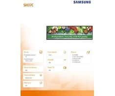 Monitorius SAMSUNG LH37SHCEBGBXEN 37 colių 1920x540 FHD elastinis ekranas