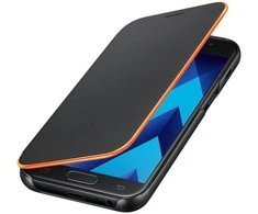 Samsung Galaxy A3(2017) atverčiamas dėklas Neon Juodas