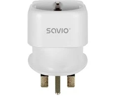 Savio Adapteris kelioninis, gniazdo EU - wtyk UK AP-04