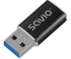 Savio Adapteris USB-C 3.1 (F) – USB-A 3.1 (M) AK-81