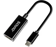 Savio Adapteris USB-C (M) – HDMI (F), 4K, 30Hz, plastikas, AK-79