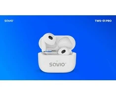 SAVIO TWS-01 PRO Belaidės Ausinės