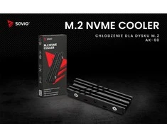 M.2 SSD Aušintuvas - SAVIO AK-60 NVME 2280 Juodas