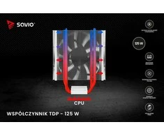 Procesoriaus Aušintuvas - SAVIO FROST X2