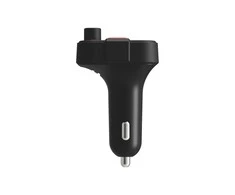 Automobilinė Garso Sistema - Savio FM Siųstuvas, Bluetooth 5.3, QC 3.0, LED Ekranas, Bass Boost
