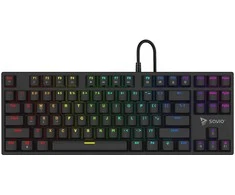 Mechaninė klaviatūra - Savio Tempest X2 RGB Outemu Raudona