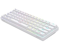 Savio Klaviatūra mechaninė WHITEOUT X2 OUTEMU Peach Silent, Hot Swap