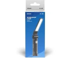 LED Lempa - Savio FL-03 COB Įkraunama, USB-C, 150 lm, Sukamoji Galvutė, Magnetas