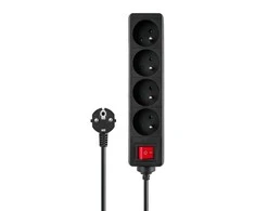 Savio Maitinimo juosta 4 lizdai, 3 m, LZ-14