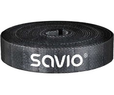 Savio Kabelių organizatorius, juosta, Velcro, 14 mm pločio, 5 m OC-06