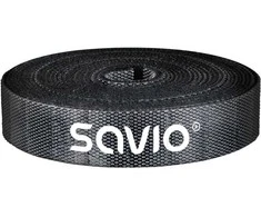 Savio Kabelių organizatorius, juosta, Velcro, 14 mm pločio, 10 m OC-07