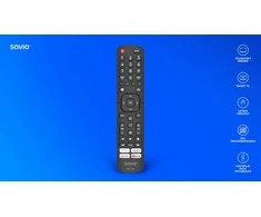 SAVIO RC-14 Universalus nuotolinio valdymo pultelis/pakeitimas HISENSE, SMART TV