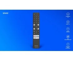 Savio RC-15 universalus / TCL išmaniojo televizoriaus nuotolinio valdymo pulto IR belaidžio mygtuko pakaitalas