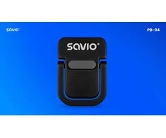 Laikiklis Savio PB-04 Stopki do laptopa, juoda