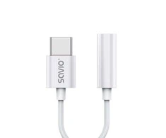 Garso Adapteris - SAVIO AK-51 USB Type 3.1 C į 3.5mm Mot. Balta