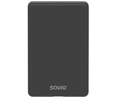 Išorinis Kietasis Diskas - Savio 2,5", Juodas