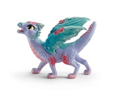 Schleich figūrėlė BAYALA Žiedų drakonė su jaunikliu