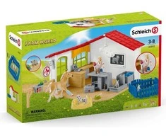 SCHLEICH FARM WORLD Veterinarijos klinika su naminiais gyvūnais