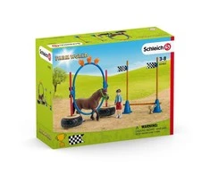 SCHLEICH FARM WORLD Ponių Ištvermės Lenktynės