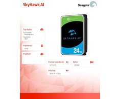 HDD vidinis kietasis diskas Seagate SkyHawk ST24000VE002