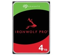 „SEAGATE Ironwolf PRO Enterprise NAS HDD 4TB 7200rpm 6Gb/s SATA 256MB cache 8.9cm 3.5inch 24x7“ skirtas NAS ir RAID Rackmount sistemoms, juodos spalvos