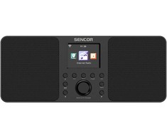 Sencor Interneto radijo galia 2x10W, WiFi, FM, DAB+, USB, LCD ekranas