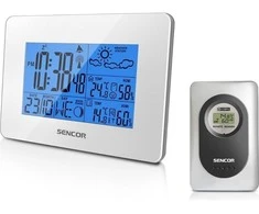 SENCOR SWS 51 W skaitmeninė orų stotelė (Balta)