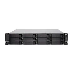 Serveris QNAP | 18-bay 2U NAS | TS-h1886XU-RP-R2-D1622-32G | Iki 18 HDD/SSD Hot-Swap | Intel Xeon | Xeon D-1622 Quad-Core | Procesoriaus dažnis 2,6 GHz | 32 GB | DDR4