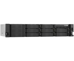 Qnap TS-855eU-RP-8G, 2U, 8 x 2,5"/3,5" SATA, Intel Atom C5125 8C/8T, 8 GB SODIMM DDR4 (maks. 64 GB), 2 x 2,5 GbEReduntinis maitinimo blokas