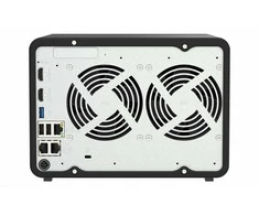 QNAP TS-AI642-8G NAS/saugojimo serveris Tower Ethernet LAN Juodas Cortex-A76