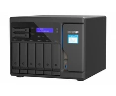Serveris QNAP | 8 skyrių stalinis NAS | TS-855X-8G | Intel Atom | C5125 8 branduolių | Procesoriaus dažnis 2,8 GHz | 8 GB