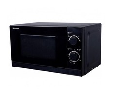 Sharp R-200BKW mikrobangų krosnelė Stalviršis 20 L 800 W Juoda