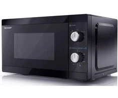 Mikrobangų krosnelė Sharp YC-MS01E-B 20L, 800W, Juoda