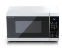 Sharp Aštrus | Mikrobangų krosnelė | YC-MS02E-W | Laisvai stovintis | 20 L | 800 W | Baltas
