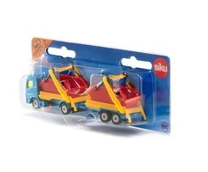 Siku Sunkvežimis su konteineriu ir priekaba