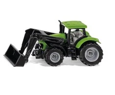 Metalinis SIKU traktorius 1394 - DEUTZ-FAHR su priekiniu krautuvu