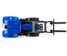 Siku Traktorius su šakėmis ir New Holland padėklais