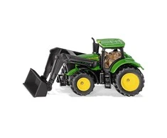 Siku John Deere traktorius su frontaliniu krautuvu