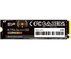 SILICON POWER COMPUTER &amp; COMMUNICAT SILICON POWER SSD US75 4TB M.2 PCIe NVMe Gen4x4 NVMe 1.4 7000/6500MB/s