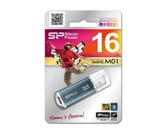 Silicon Power | Marvel M01 | 16 GB | USB 3.0 | Mėlyna