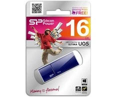 Silicon Power | Ultima U05 | 16 GB | USB 2.0 | Mėlyna